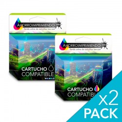 Pack 2 HP 301XL Cartuchos...